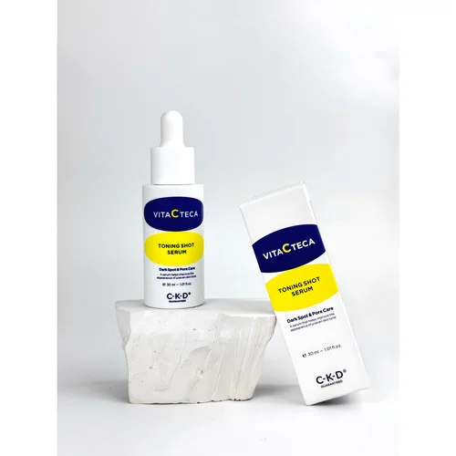 CKD Ампула для лица с витамином С и спикулами - Vita C Teca toning shot serum, 30 мл