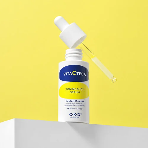 CKD Ампула для лица с витамином С и спикулами - Vita C Teca toning shot serum, 30 мл