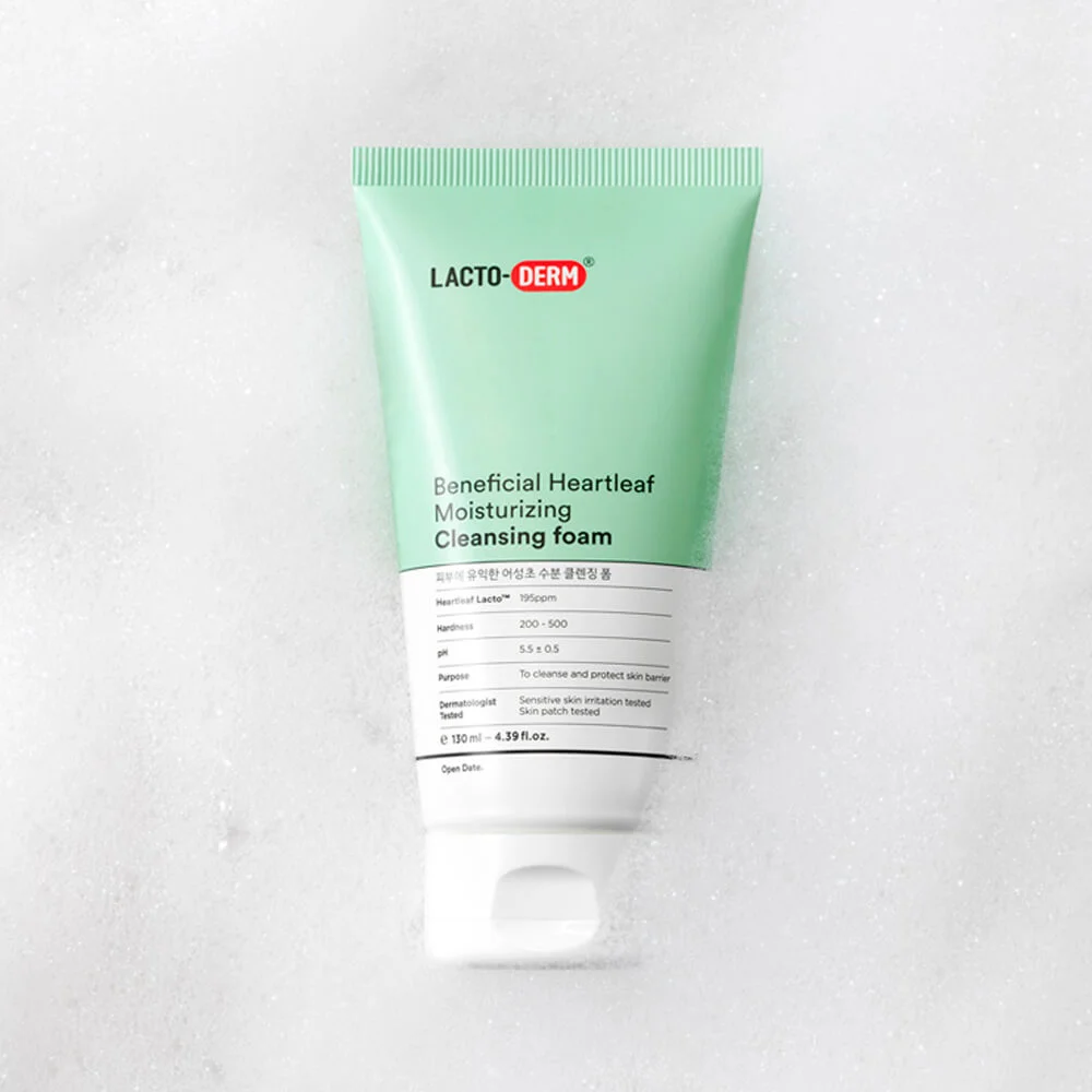 CKD Пенка с пробиотиками - Lactoderm beneficial heartleaf moisturizing cleansing foam, 130мл