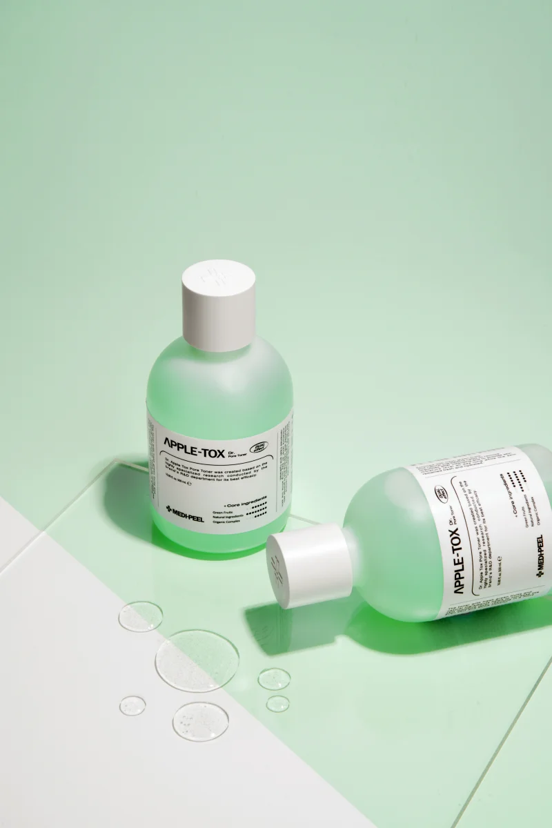 MEDI-PEEL Apple-Tox Pore Toner (500ml) Пилинг-тонер с ферментированными экстрактами