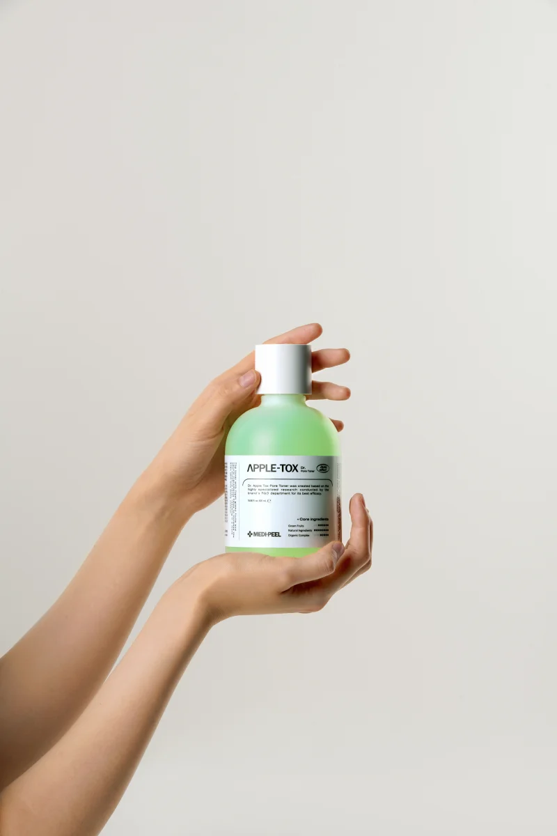MEDI-PEEL Apple-Tox Pore Toner (500ml) Пилинг-тонер с ферментированными экстрактами