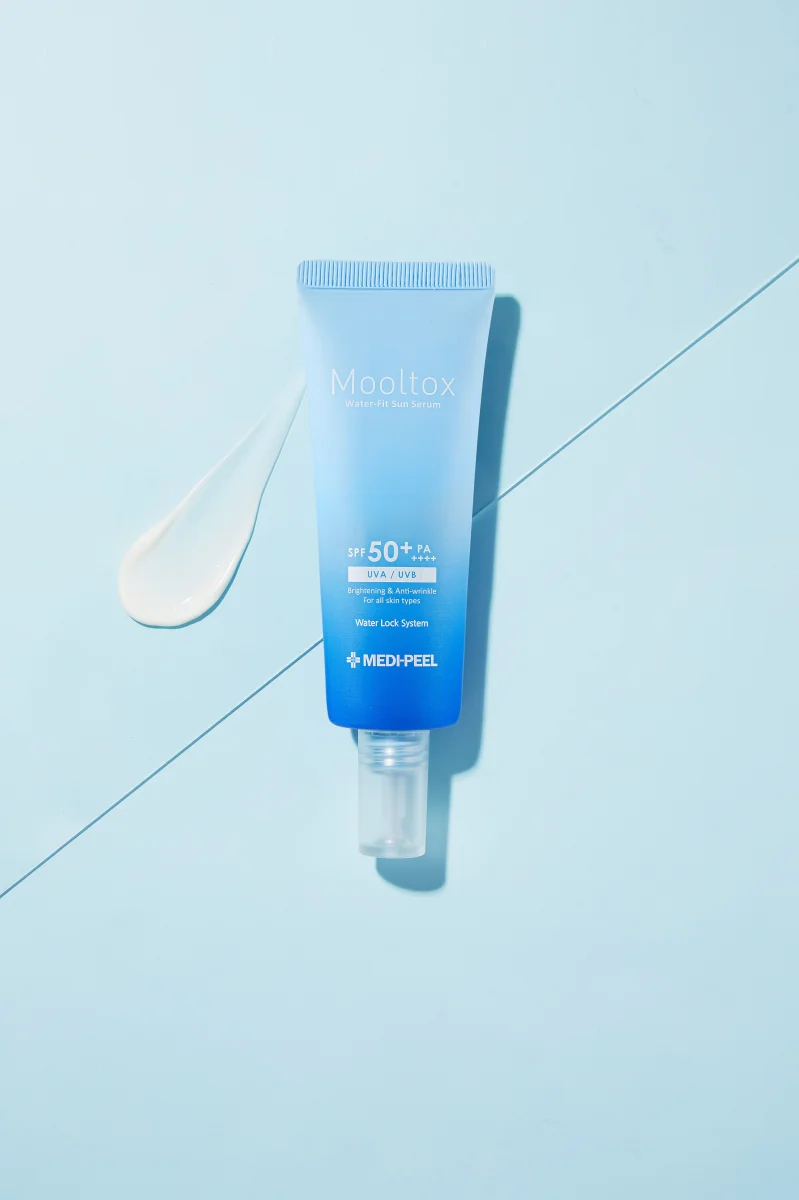 MEDI-PEEL Aqua Mooltox Water-Fit Sun Serum SPF 50+ PA++++ (50ml) Увлажняющая солнцезащитная сыворотка