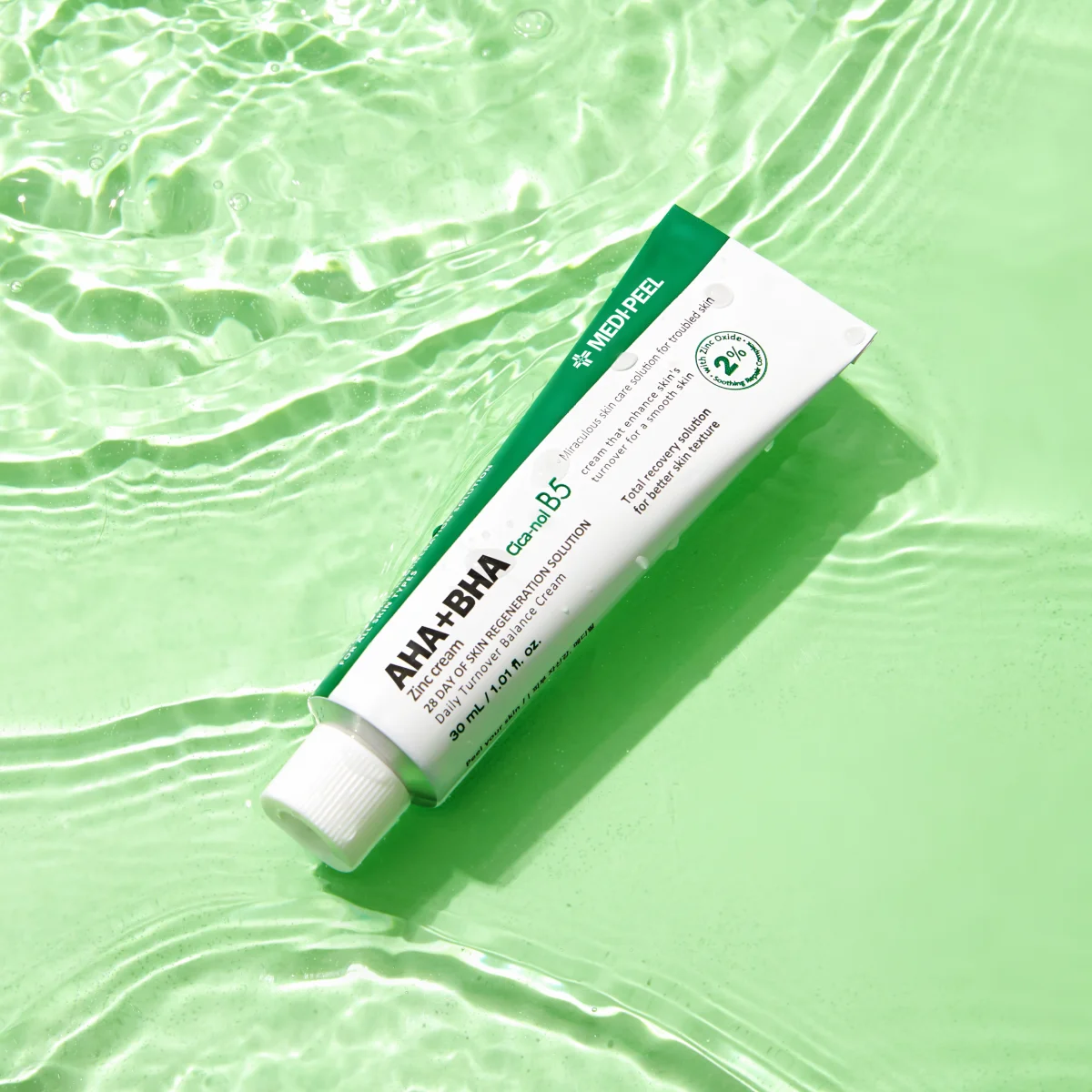 MEDI-PEEL AHA BHA Zinc Cica-Nol B5 Cream (30ml) Крем с кислотным комплексом и цинком