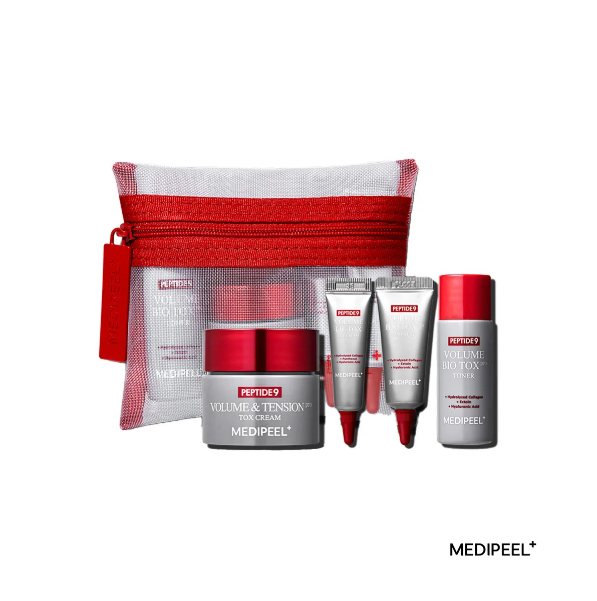 MEDI-PEEL Peptide 9 Volume Bio Tox Trial Kit (20ml+10ml+10g+4ml) Лифтинг-набор миниатюр