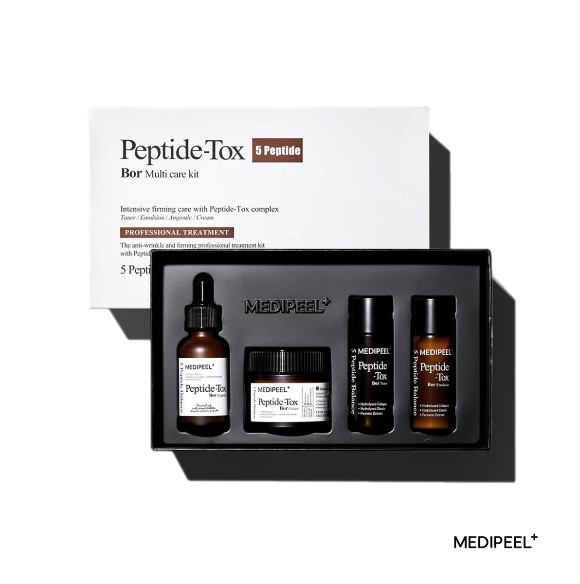 MEDI-PEEL Peptide-Tox Bor Multi Care Kit (30ml+30ml+30ml+50ml) Набор для лица с эффектом ботокса