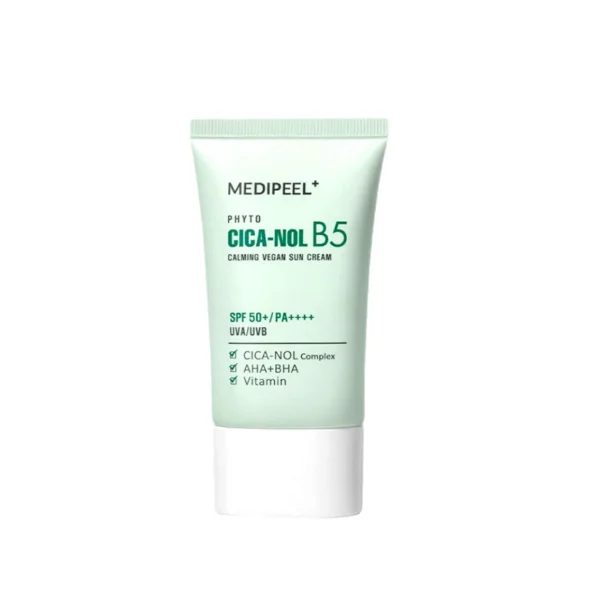MEDI-PEEL Phyto Cica-Nol B5 Calming Vegan Sun Cream (50ml) Солнцезащитный крем с центеллой