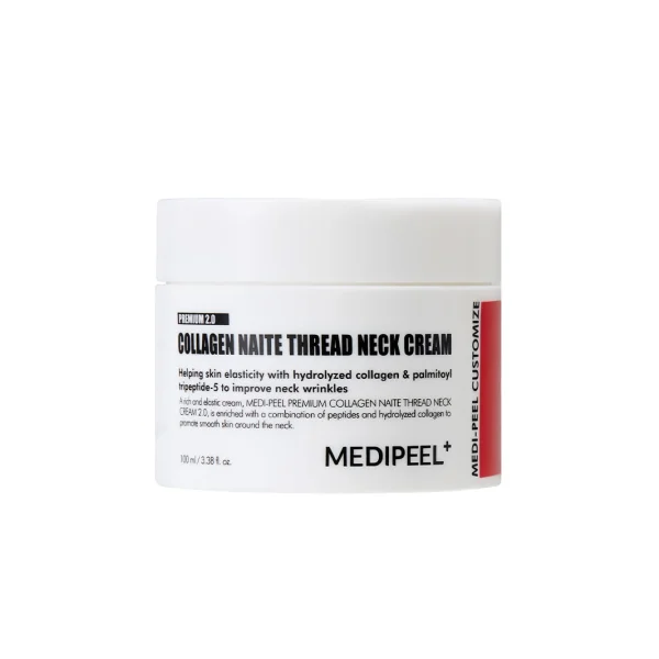 MEDI-PEEL Premium Collagen Naite Thread Neck Cream (100ml) Моделирующий крем для шеи и зоны декольте Naite Thread 2.0