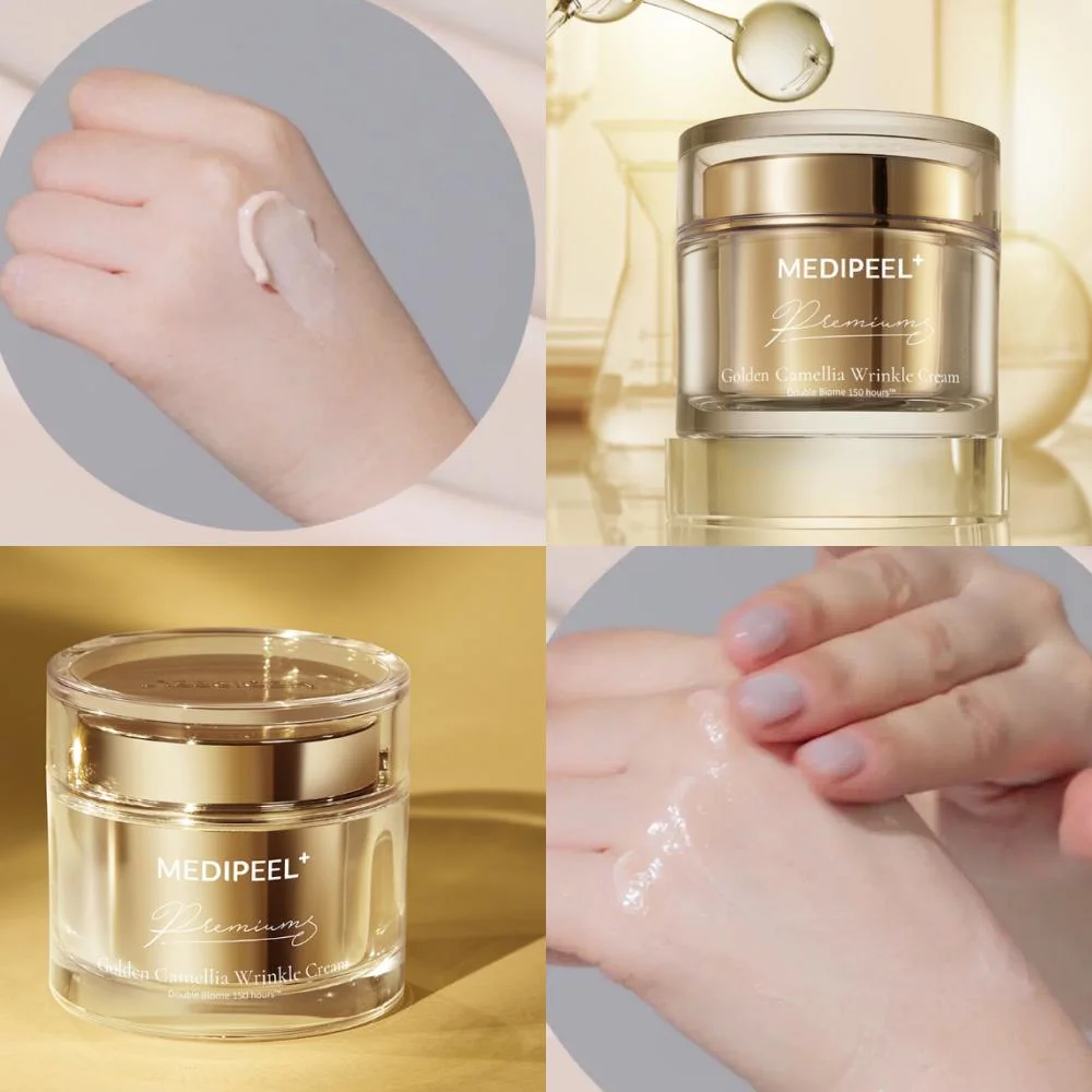 MEDI-PEEL Premium Golden Camellia Cream (50g) Премиальный омолаживающий крем с экстрактом камелии