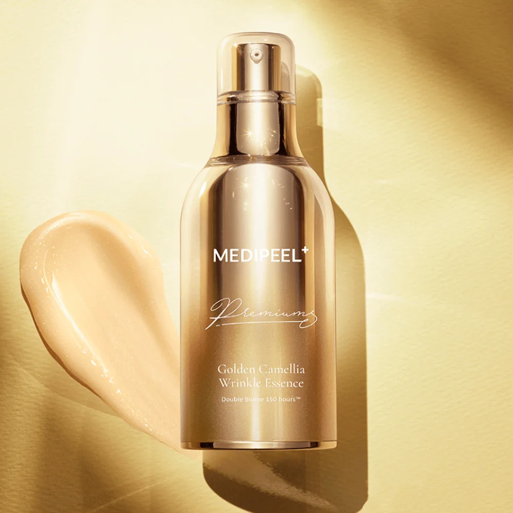 MEDI-PEEL Premium Golden Camellia Essence (50ml) Премиальная лифтинг-эссенция с экстрактом камелии