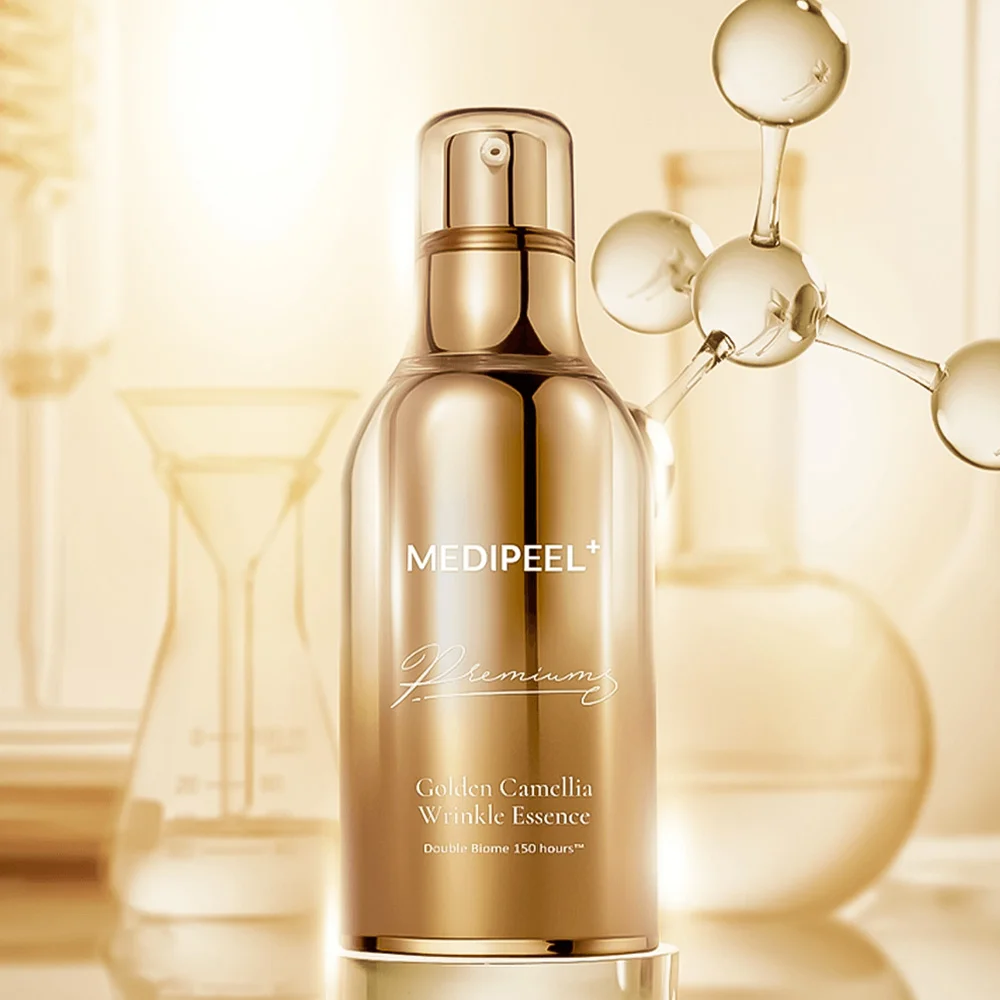 MEDI-PEEL Premium Golden Camellia Essence (50ml) Премиальная лифтинг-эссенция с экстрактом камелии