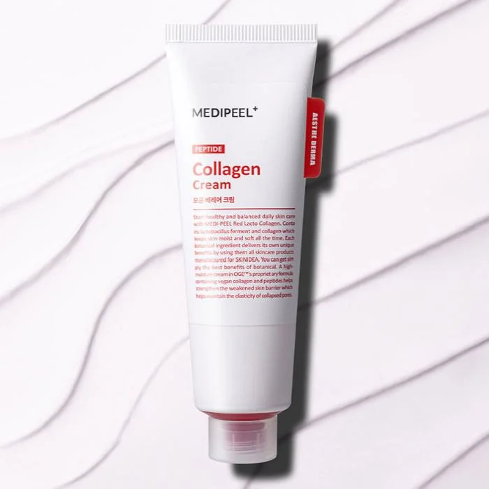 MEDI-PEEL Red Lacto Collagen Barrier Cream (80g) Пробиотический крем с коллагеном и пептидами