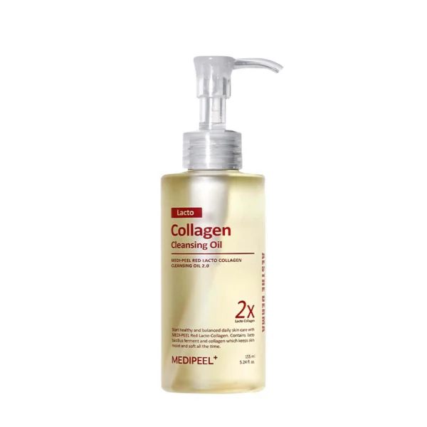 MEDI-PEEL Red Lacto Collagen Cleansing Oil 2.0 (155ml) Гидрофильное масло с пробиотическим комплексом