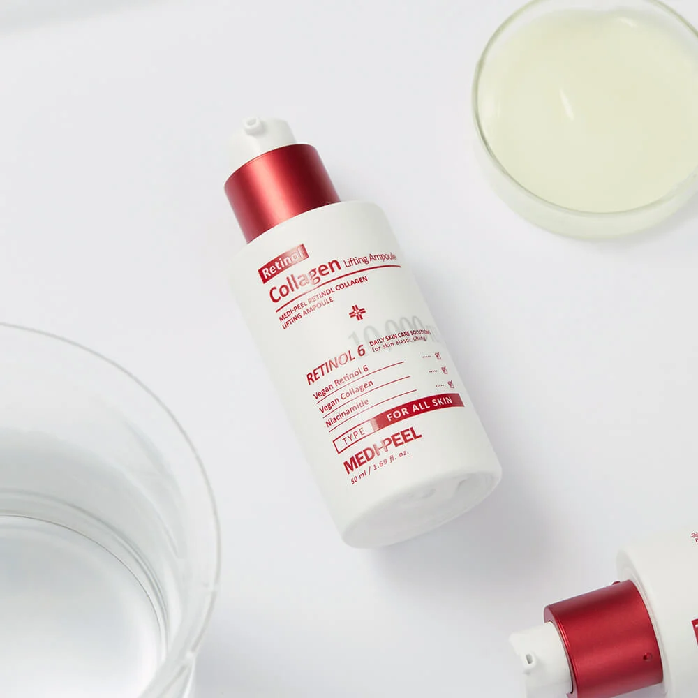 MEDI-PEEL Retinol Collagen Lifting Ampoule (50ml) Инкапсулированная лифтинг-ампула с ретинолом