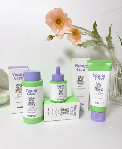 MEDI-PEEL Young Cica PDRN Trouble Soothing Essence Toner (200ml) Успокаивающий тонер для лица