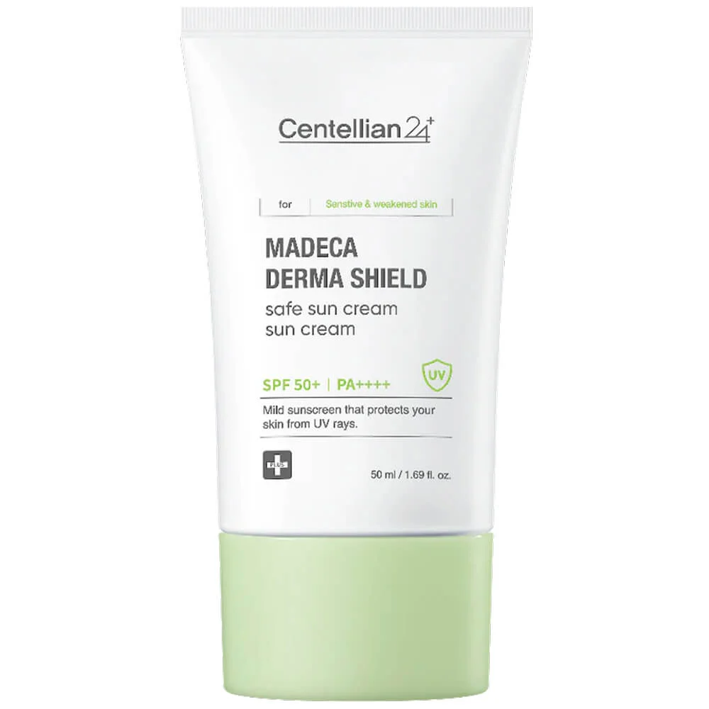 Centellian24 Крем для лица солнцезащитный - Madeca Derma shield safe sun cream, 50мл