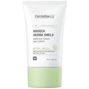 Centellian24 Крем для лица солнцезащитный - Madeca Derma shield safe sun cream, 50мл