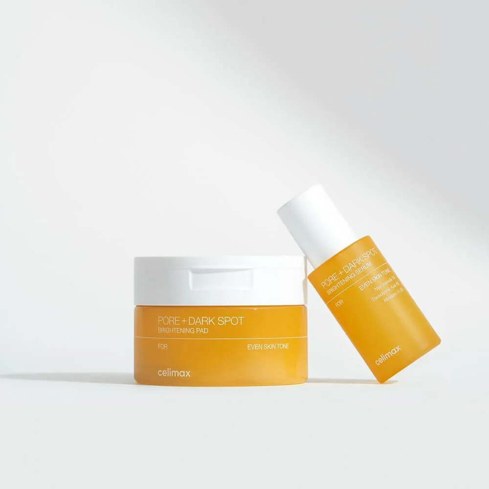 Celimax Тонер-пэды для лица выравнивающие тон кожи - Pore+dark spot brightening pad, 40шт