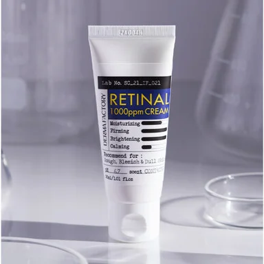 Derma Factory Крем для лица концентрированный с ретиналем - Retinal 1000ppm cream, 30мл
