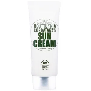 Derma Factory Крем солнцезащитный с экстрактом хауттюйнии - Houttuynia cordata 65% sun cream, 50мл