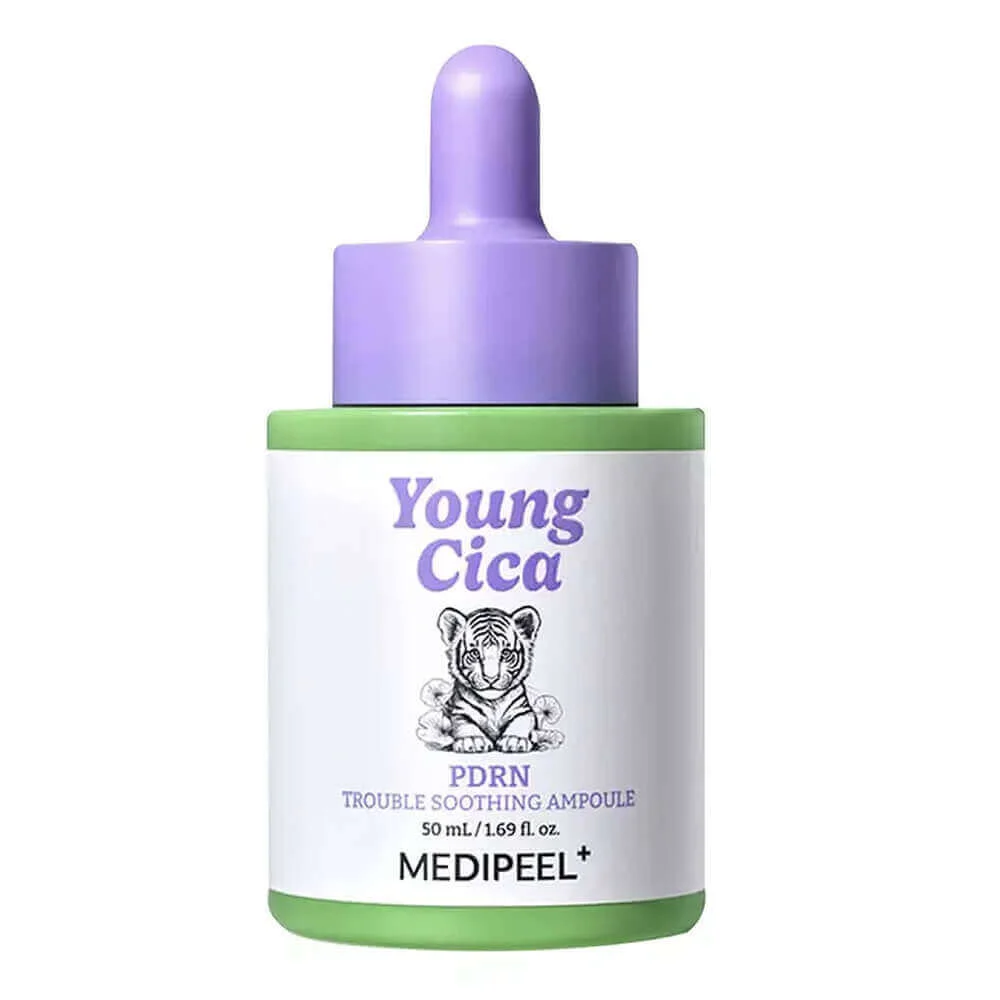 MEDI-PEEL Young Cica PDRN Trouble Soothing Ampoule (50ml) Смягчающая ампула для чувствительной кожи