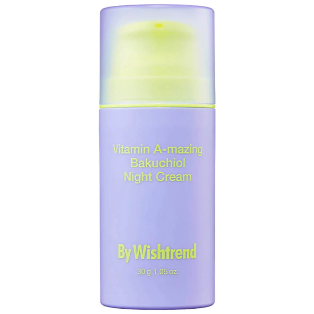 By Wishtrend Крем для лица ночной ретинол и бакучиол - Vitamin A-mazing bakuchiol night cream, 30г