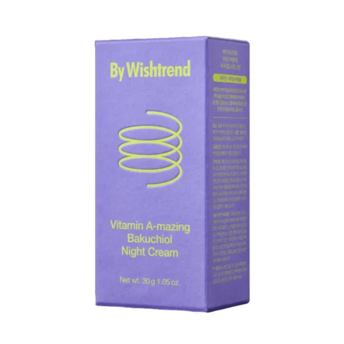 By Wishtrend Крем для лица ночной ретинол и бакучиол - Vitamin A-mazing bakuchiol night cream, 30г
