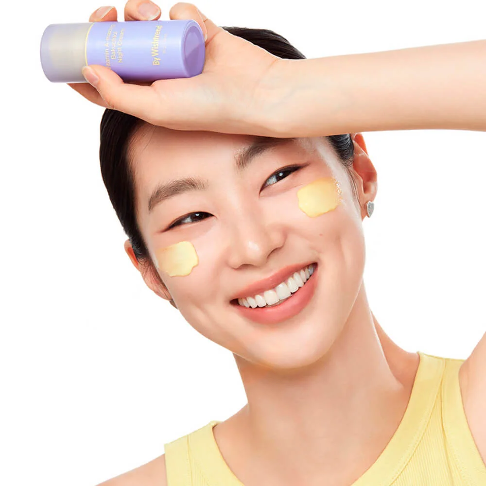 By Wishtrend Крем для лица ночной ретинол и бакучиол - Vitamin A-mazing bakuchiol night cream, 30г
