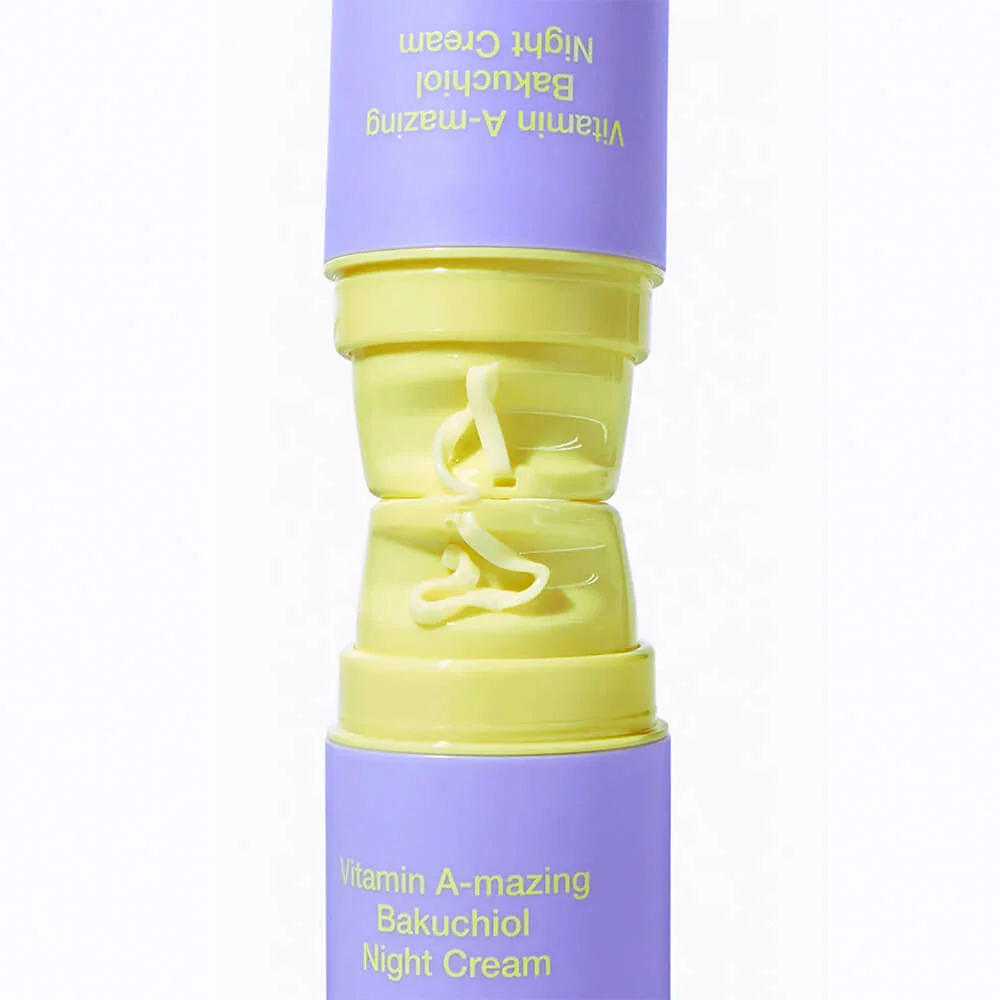 By Wishtrend Крем для лица ночной ретинол и бакучиол - Vitamin A-mazing bakuchiol night cream, 30г