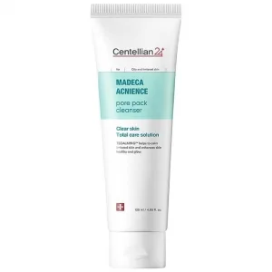 Centellian24 Экспресс-маска для лица очищающая поры - Madeca acnience pore pack cleanser, 120мл
