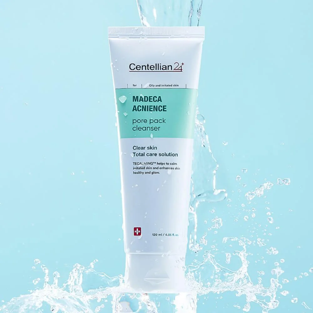 Centellian24 Экспресс-маска для лица очищающая поры - Madeca acnience pore pack cleanser, 120мл