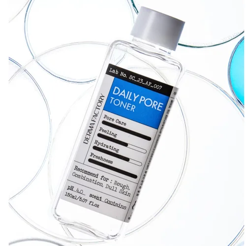 Derma Factory Тонер с кислотами для очищения пор - Daily pore toner, 150мл