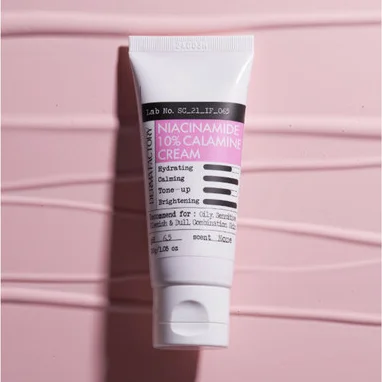 Derma Factory Крем успокаивающий для чувствительного типа кожи - Niacinamide 10% calamine cream,30мл