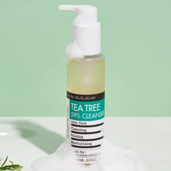 Derma Factory Гель для умывания с экстрактом чайного дерева - Tea tree 59% cleanser, 150мл