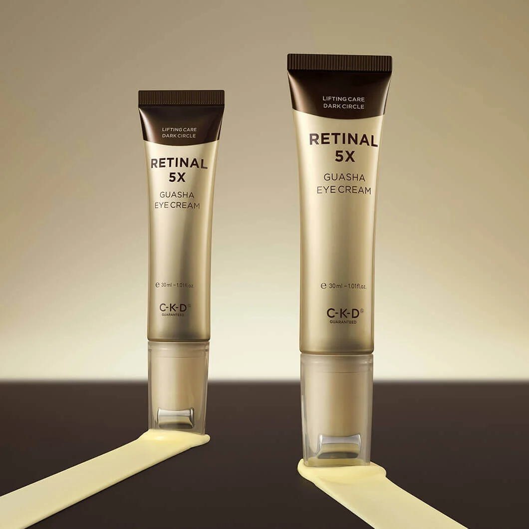 CKD Крем для кожи вокруг глаз омолаживающий с роликом - Retinal 5x guasha eye cream, 30 мл