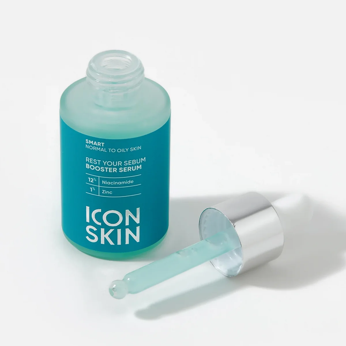 ICON SKIN Себорегулирующая сыворотка-концентрат с ниацинамидом Rest Your Sebum / Rest Your Sebum Booster Serum, 30 мл
