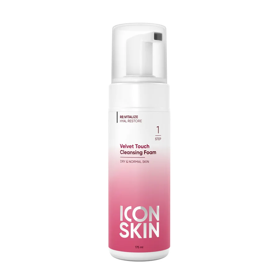 ICON SKIN Очищающая пенка для умывания VELVET TOUCH / VELVET TOUCH Cleansing Foam, 175 мл
