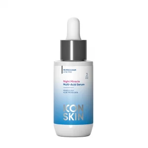 ICON SKIN Ночная мультикислотная сыворотка Night Miracle / Night Miracle Multi-Acid Serum, 30 мл