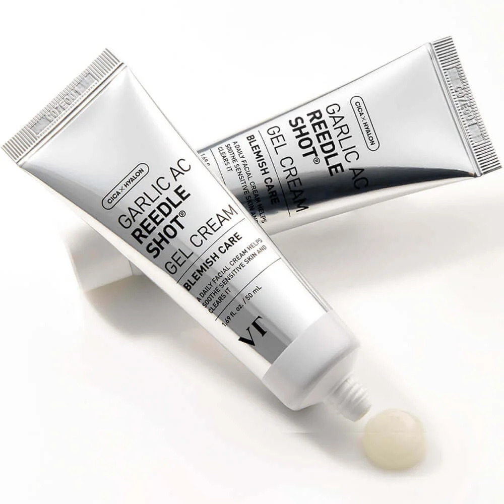 VT Cosmetics Матирующий гель-крем с микроиглами и чесноком Garlic AC Reedle Shot Gel Cream 50мл