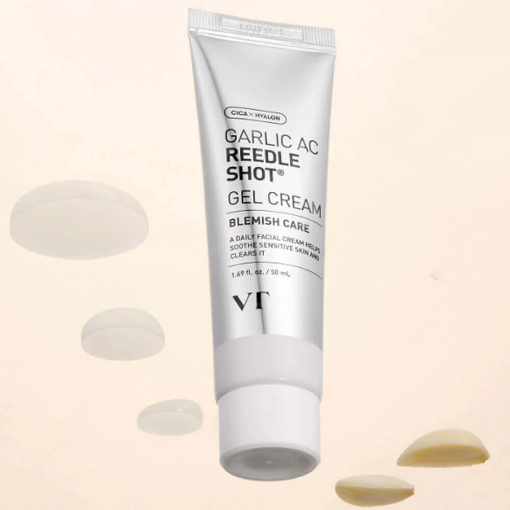 VT Cosmetics Матирующий гель-крем с микроиглами и чесноком Garlic AC Reedle Shot Gel Cream 50мл