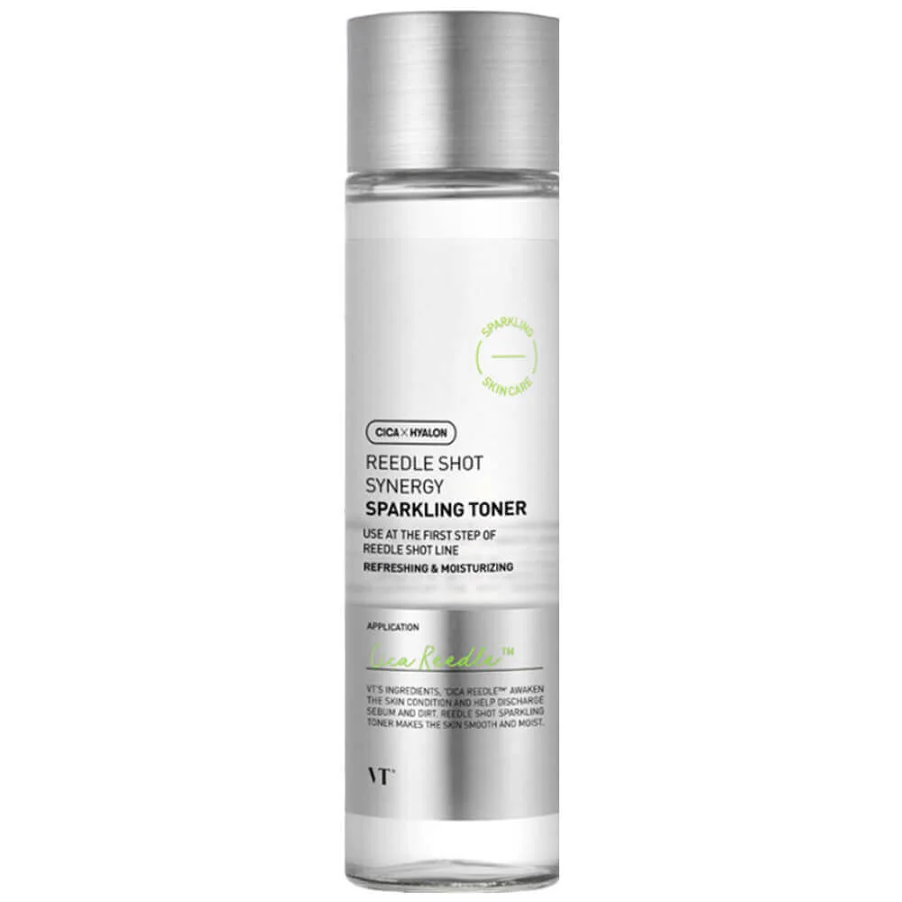 VT Cosmetics Интенсивный лифтинг-тонер с микроиглами Reedle Shot Synergy Sparkling Toner 150мл