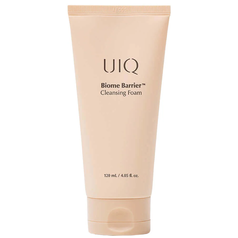 UIQ Слабокислотная очищающая пенка с пробиотиками Biome Barrier Cleansing Foam 120 мл
