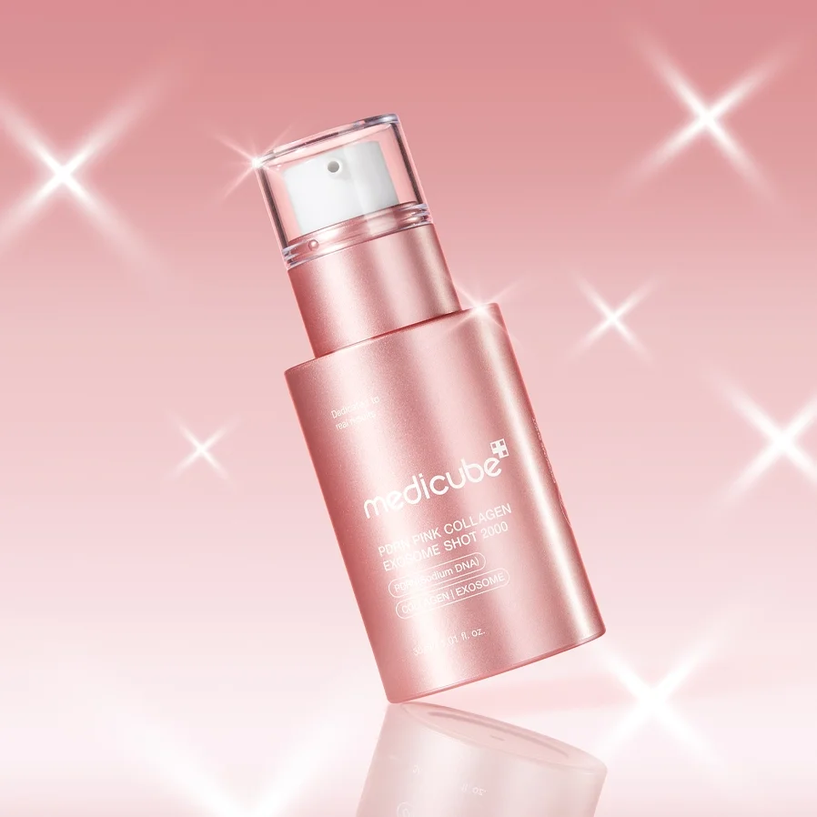 Medicube Сыворотка с микроиглами и экзосомами PDRN Pink Collagen Exosome Shot 2000 30мл