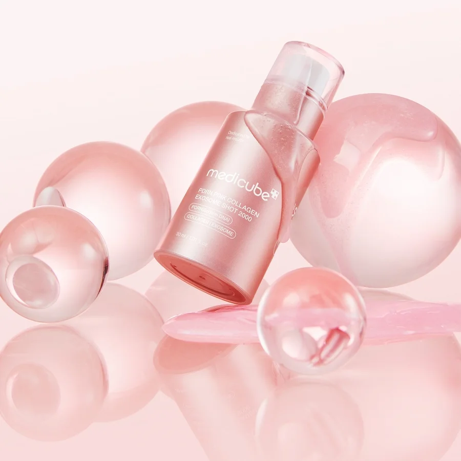 Medicube Сыворотка с микроиглами и экзосомами PDRN Pink Collagen Exosome Shot 2000 30мл