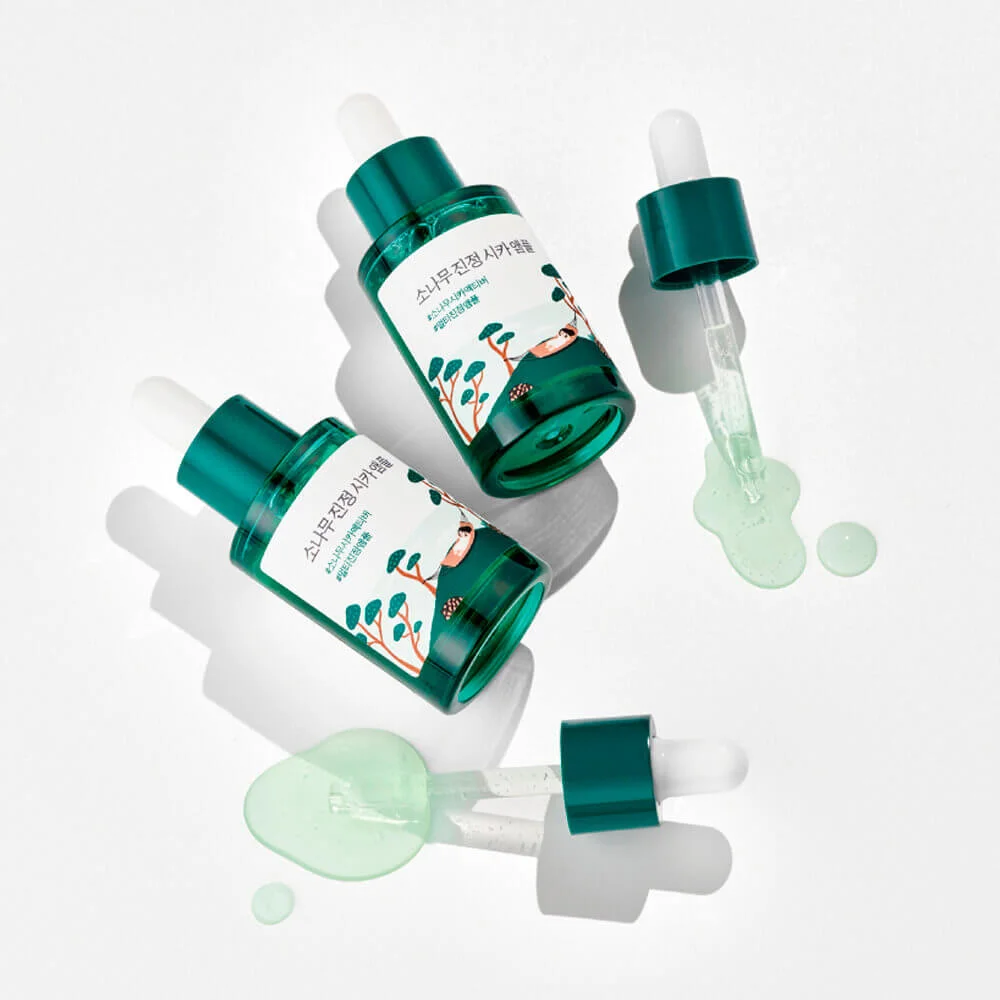 Round Lab Ампула с экстрактами сосны и центеллы для проблемной кожи Pine Calming Cica Ampoule 30 мл