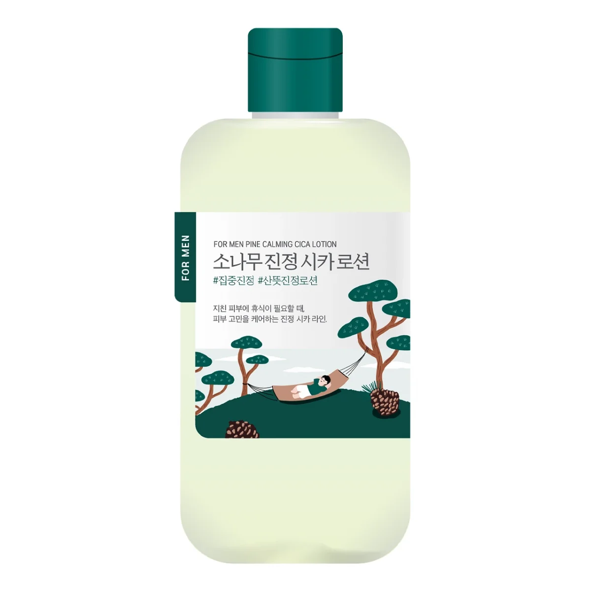 ROUND LAB Мужской увлажняющий лосьон с экстрактом сосны For Men Pine Calming Cica Lotion 200 мл