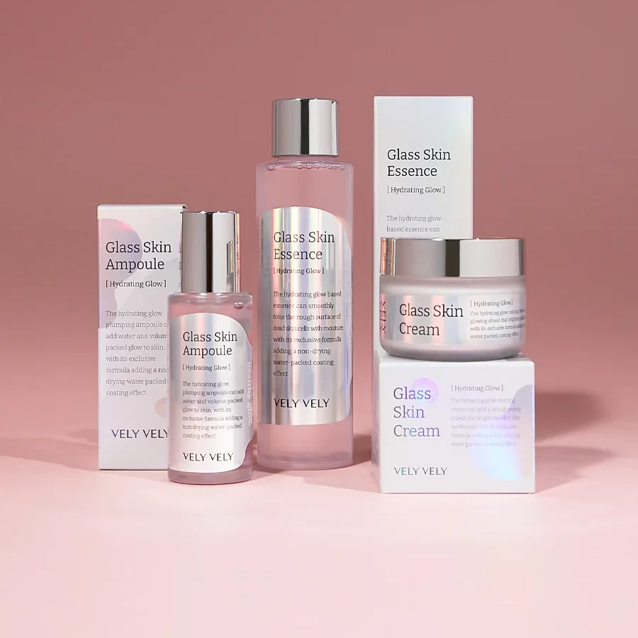 Vely Vely Увлажняющая эссенция с PDRN для сияния кожи Glass Skin Essence 160 мл