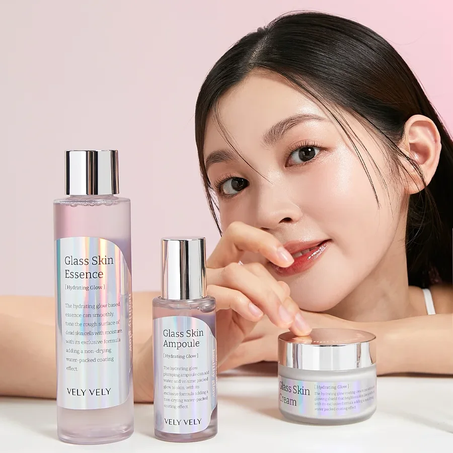Vely Vely Увлажняющая эссенция с PDRN для сияния кожи Glass Skin Essence 160 мл