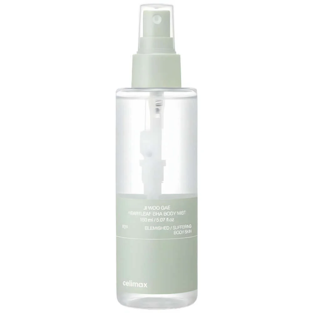 Celimax Успокаивающий мист для тела с BHA-кислотами Ji Woo Gae Heartleaf BHA Body Mist 150мл