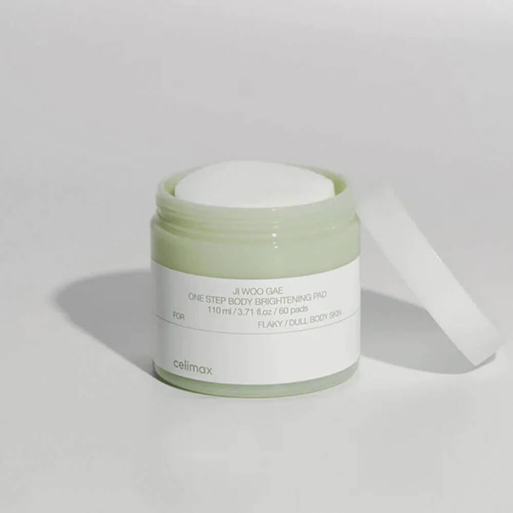 Celimax Осветляющие пэды для тела с PHA-кислотой Ji Woo Gae One Step Body Brightening Pad 60 шт