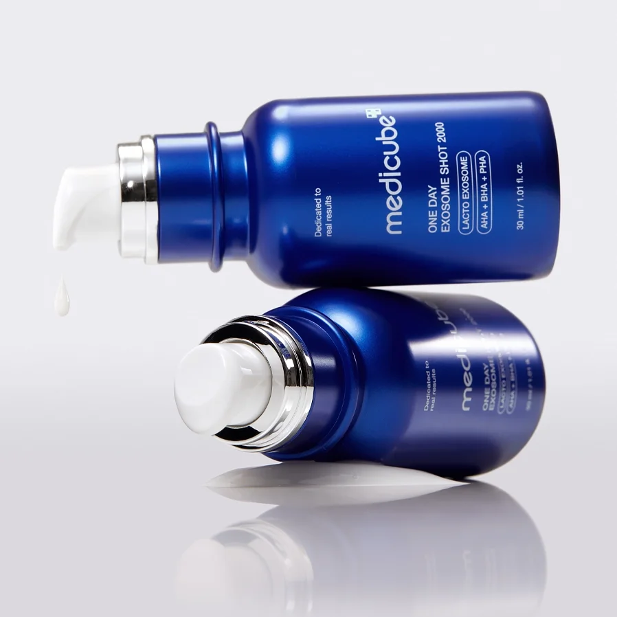 Medicube Сыворотка-бустер с экзосомами и спикулами для сужения пор One-Day Exosome Shot Pore Ampoule 2000 30 мл